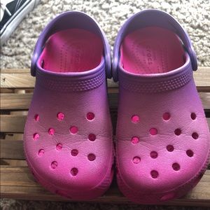 Toddler girl CROCS